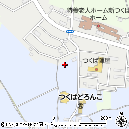 茨城県つくば市下平塚837周辺の地図