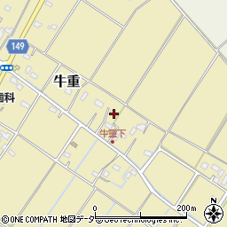 埼玉県加須市牛重1031周辺の地図