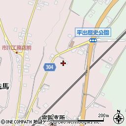 長野県塩尻市洗馬2675周辺の地図