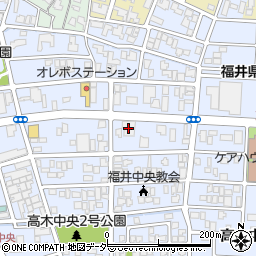 越のゆ 福井店周辺の地図