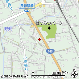 埼玉県秩父郡長瀞町長瀞827周辺の地図