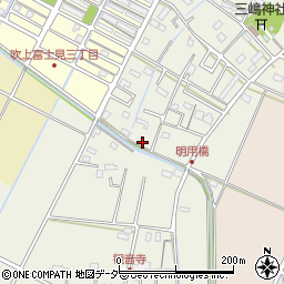 埼玉県鴻巣市明用205周辺の地図