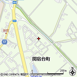 千葉県野田市関宿台町2871周辺の地図