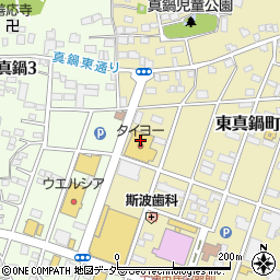 スーパータイヨー土浦店周辺の地図