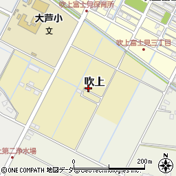 埼玉県鴻巣市吹上855-6周辺の地図