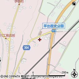 長野県塩尻市洗馬2676周辺の地図