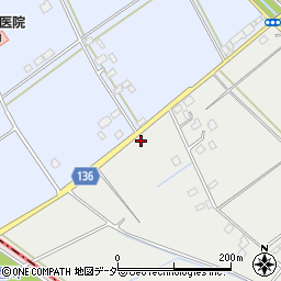 茨城県常総市大生郷新田町358-2周辺の地図