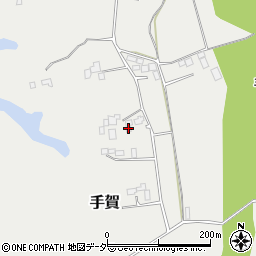 茨城県行方市手賀4115周辺の地図