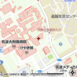 筑波大学グローバルヴィレッジ　管理事務室周辺の地図