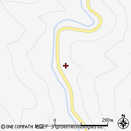 群馬県多野郡上野村楢原82周辺の地図