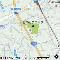 セブンイレブン長瀞岩畳店周辺の地図