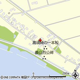 茨城県行方市玉造甲1487周辺の地図