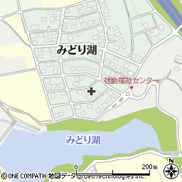 長野県塩尻市みどり湖周辺の地図