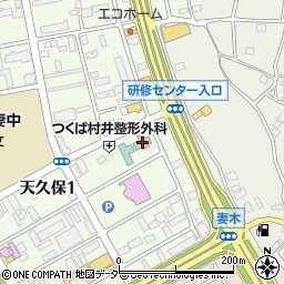 筑波学都資金財団筑波研修センター周辺の地図