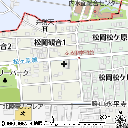 福井石材株式会社　本社工場周辺の地図