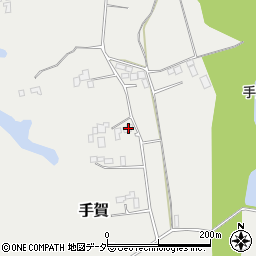 茨城県行方市手賀4110周辺の地図