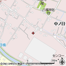 埼玉県加須市中ノ目110周辺の地図