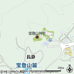 宝登山神社周辺の地図