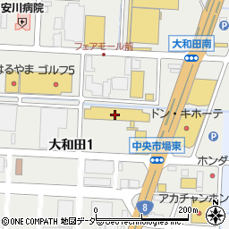 福井日野自動車本社周辺の地図
