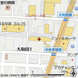 福井日野自動車株式会社　部品部周辺の地図