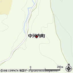 〒910-3263 福井県福井市中河内町の地図