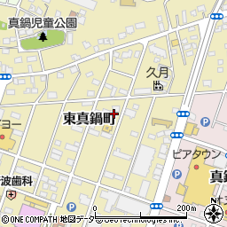 茨城県土浦市東真鍋町7-23周辺の地図