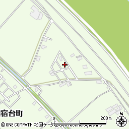 千葉県野田市関宿台町3870-132周辺の地図