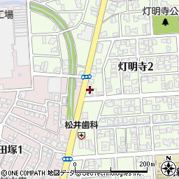 福井銀行新田塚周辺の地図
