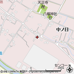 埼玉県加須市中ノ目109周辺の地図