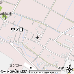 埼玉県加須市中ノ目647周辺の地図