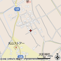 茨城県常総市曲田568周辺の地図