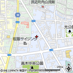 ろ組 高木中央店周辺の地図