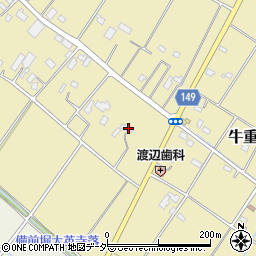 埼玉県加須市牛重354周辺の地図