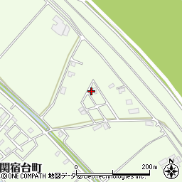 千葉県野田市関宿台町3870-13周辺の地図