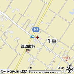 埼玉県加須市牛重1141周辺の地図