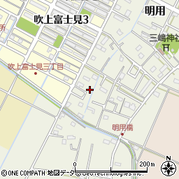 埼玉県鴻巣市明用197-4周辺の地図