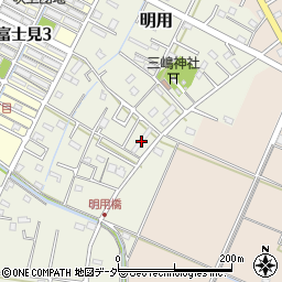 埼玉県鴻巣市明用176-5周辺の地図