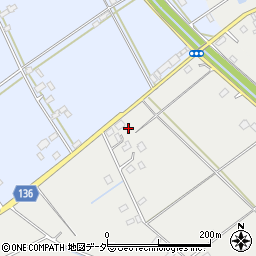茨城県常総市大生郷新田町350周辺の地図