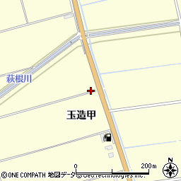 茨城県行方市玉造甲2191周辺の地図