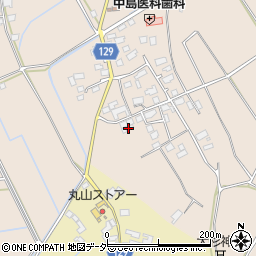 茨城県常総市曲田529-1周辺の地図