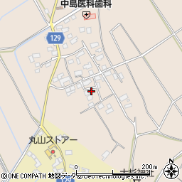 茨城県常総市曲田566周辺の地図