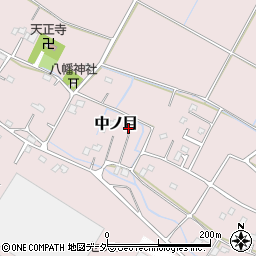 埼玉県加須市中ノ目676周辺の地図