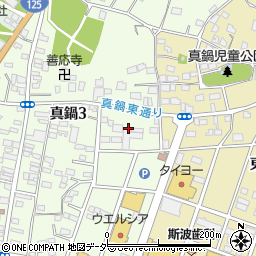 茨城県土浦市真鍋3丁目7周辺の地図