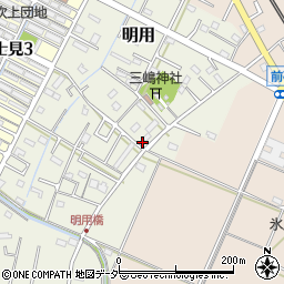 埼玉県鴻巣市明用163周辺の地図