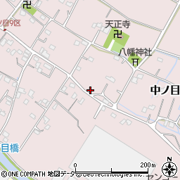 埼玉県加須市中ノ目538周辺の地図