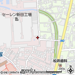 セーレン株式会社　新田事業所・車輌資材部門開発部周辺の地図
