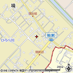 埼玉県鴻巣市境390周辺の地図