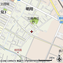 埼玉県鴻巣市明用162周辺の地図