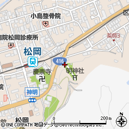 明神社周辺の地図