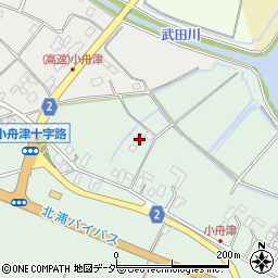 茨城県行方市山田975周辺の地図